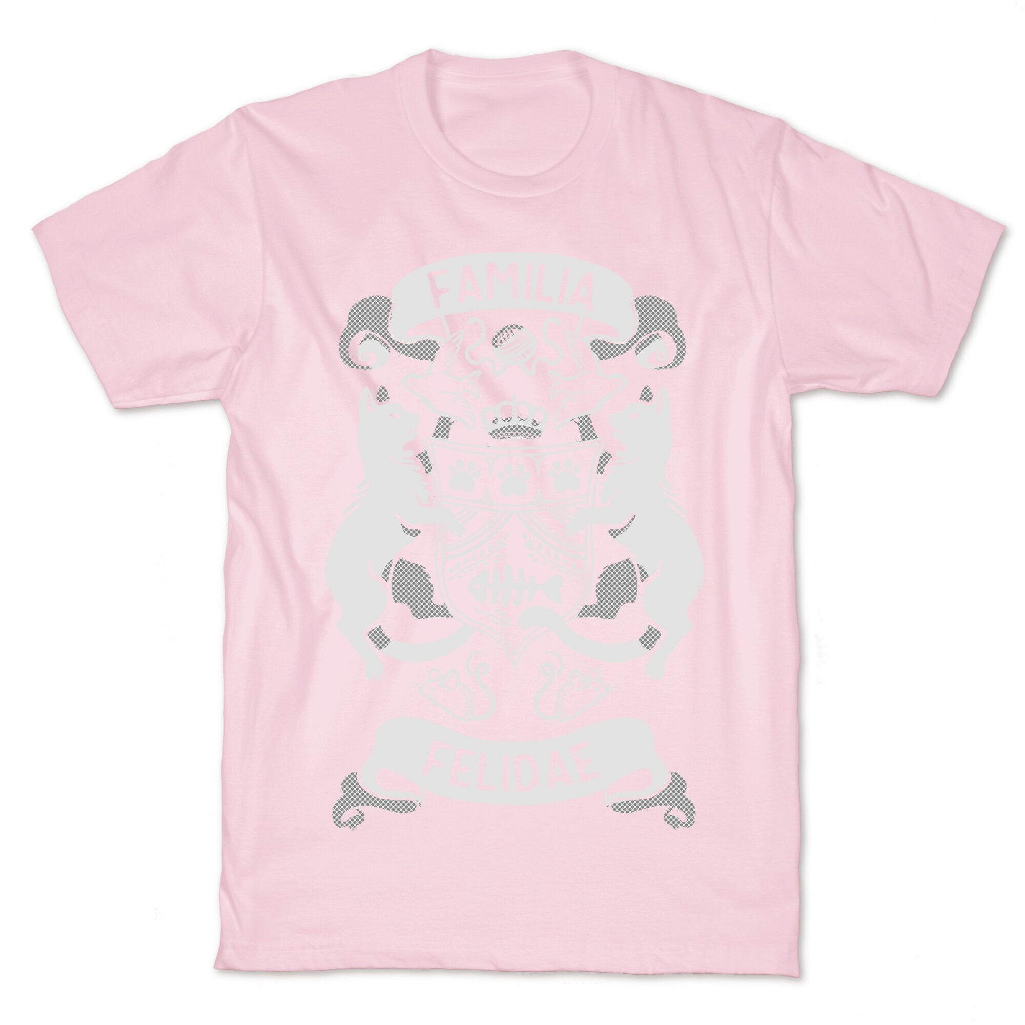 Cat Family Crest: Familia Felidae T-Shirt